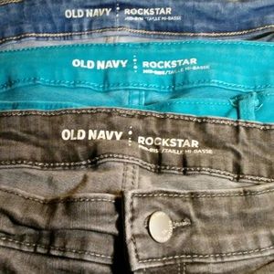 3 Pair size 14 skinny jeans---SOLD